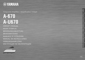 Yamaha A-U670 Mode D'emploi