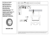 SLV Elektronik DELSIN LED Mode D'emploi