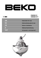 Beko CN236121T Notice D'utilisation