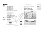Canon ZR50 MC Mode D'emploi