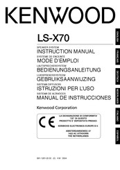 Kenwood LS-X70 Mode D'emploi