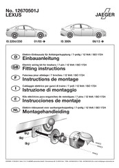 Jaeger 12670501J Instructions De Montage