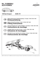 Jaeger 21280504J Instructions De Montage