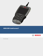 Bosch OBD1200 CodeConnect Mode D'emploi