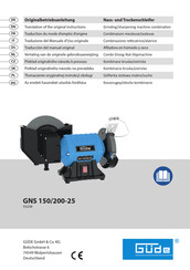 Güde GNS 150/200-25 Traduction Du Mode D'emploi D'origine