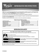 Whirlpool W10329360A Instructions D'utilisation