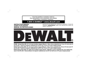 DeWalt DC800 Guide D'utilisation