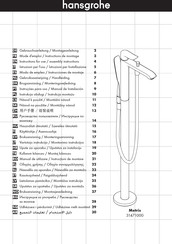 Hansgrohe Metris 31471000 Mode D'emploi / Instructions De Montage