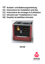 Wamsler W2-90 Instructions De Montage Et D'utilisation