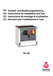 Wamsler W1-90 Instructions De Montage Et D'utilisation