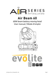 Evolite Air Beam 60 Mode D'emploi