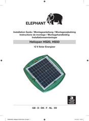 ELEPHANT Heliopan HS20 Instructions De Montage