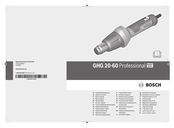 Bosch GHG 20-60 Professional Notice Originale