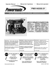 Powermate PM0146500 01 Série Manuel De L'opérateur