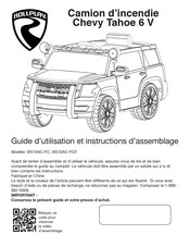 Rollplay W510AC-FCF Guide D'utilisation Et Instructions D'assemblage
