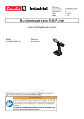 Desoutter BLRTA045-3990-10S Notice D'utilisation