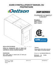 Dettson LOW-BOY AMP AMT154SV Guide D'installation Et Manuel Du Propriétaire