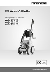 Kränzle quadro 11/140 TST Manuel D'utilisation