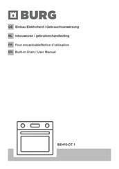 Burg BEH10-DT.1 Notice D'utilisation
