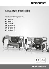 Kränzle WS RP-1000 TS Manuel D'utilisation