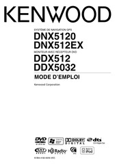Kenwood DDX512 Mode D'emploi