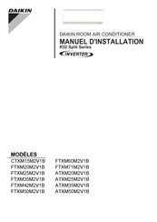 Daikin FTXM25M2V1B Manuel D'installation