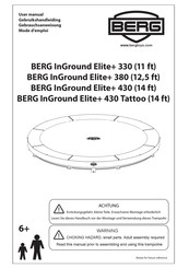 BERG InGround Elite+ 430 Mode D'emploi