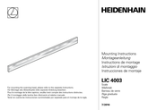 HEIDENHAIN LIC 4003 Instructions De Montage