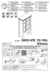 Mäusbacher Letizia 0603-VR 12-1GL Instructions De Montage