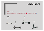 Joyor F5+ Mode D'emploi
