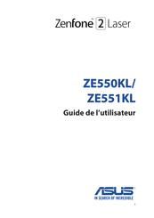Asus ZenFone 2 Laser Guide De L'utilisateur