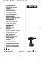 Toolson 45.132.56 Mode D'emploi D'origine