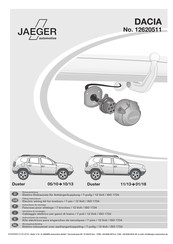 Jaeger 12620511 Instructions De Montage