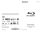 Sony BDP-S770 Mode D'emploi