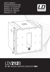 LD Systems LDV212B Manuel D'utilisation