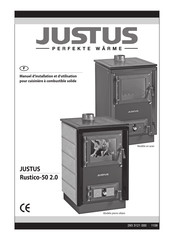 Justus Rustico-50 2.0 Manuel D'installation Et D'utilisation