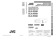 JVC DLA-RS50 Manuel D'instructions