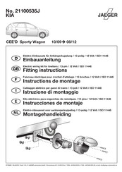 Jaeger 21100535J Instructions De Montage