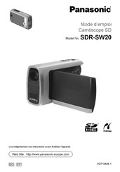 Panasonic SDR-SW20 Mode D'emploi