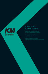 Kicker KM12 Mode D'emploi