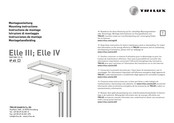 Trilux Elle III AB/ ET Série Instructions De Montage