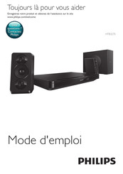 Philips HTB3270 Mode D'emploi