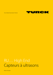 turck RU300U-M30 Série Mode D'emploi