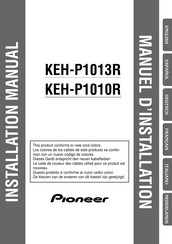 Pioneer KEH-P1010R Manuel D'installation