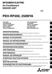 Mitsubishi Electric PEH-RP200 Manuel D'utilisation