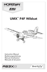 Horizon Hobby UMX F4F Wildcat Manuel D'utilisation