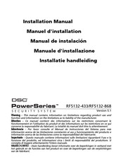 Dsc PowerSeries RF5132-433 Manuel D'installation