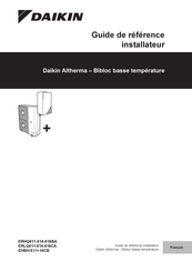 Daikin Altherma ERHQ014BAW1 Guide De Référence Installateur