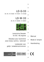 tams elektronik LD-W-33 Mode D'emploi