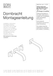 Dornbracht 36 707 782-FF Instructions De Montage